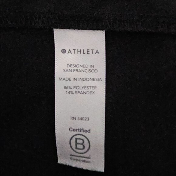 Athleta Sky Line Short II Black Paperbag Tie Waist Shorts Women's Size 6 - Picture 10 of 16